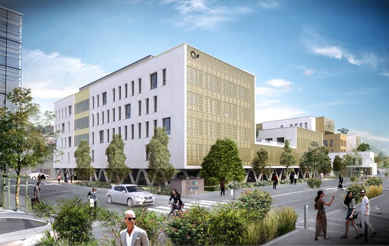 Centre de dialyse - Bureaux et Crèche 70 berceaux - ROUEN - 76