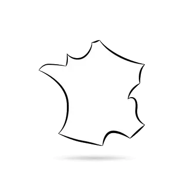 carte de France SERO